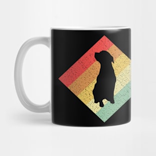 Retro Vintage 80s Dog Gift For Dogs Owners and Dog Lovers Mug